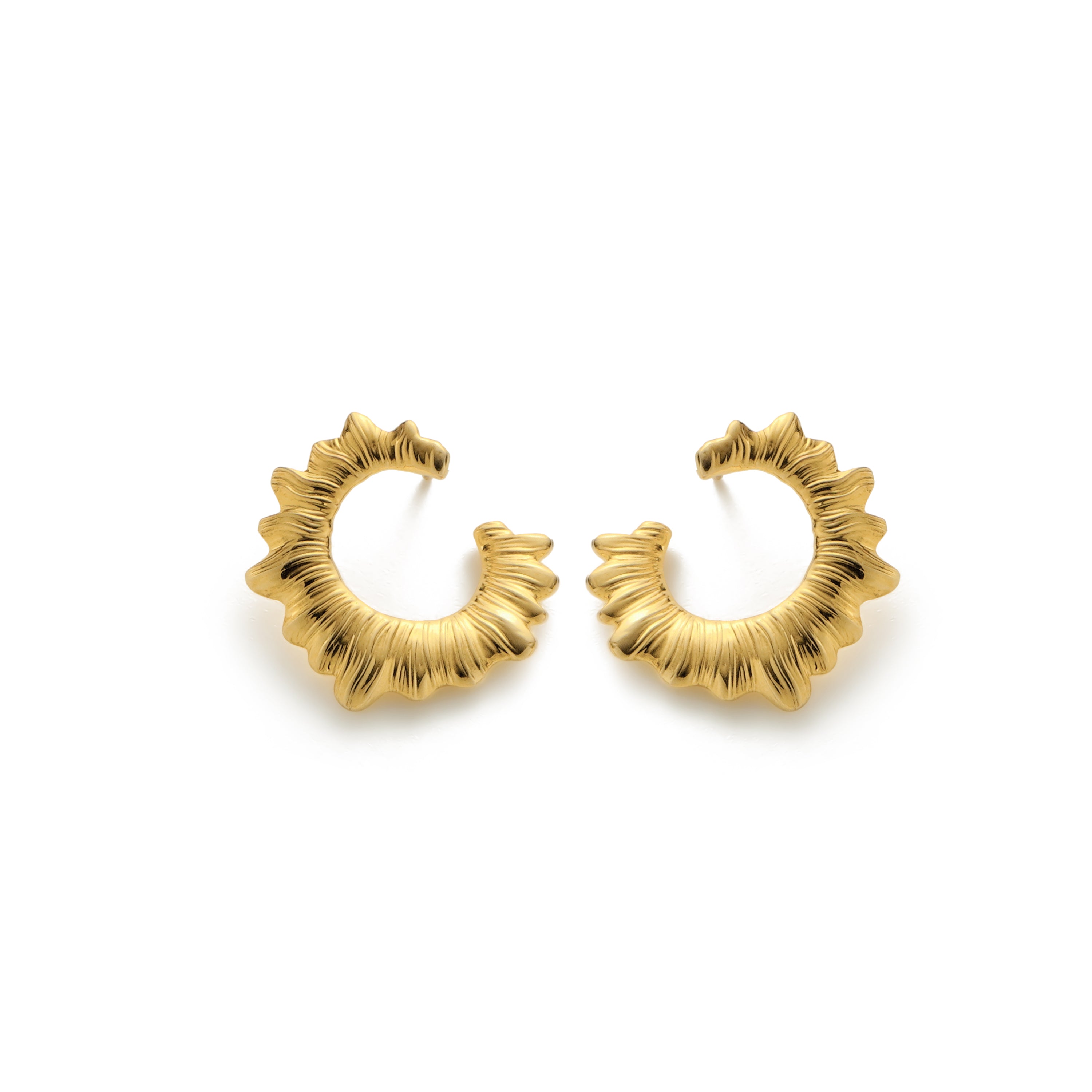 RSNY pleated earrings