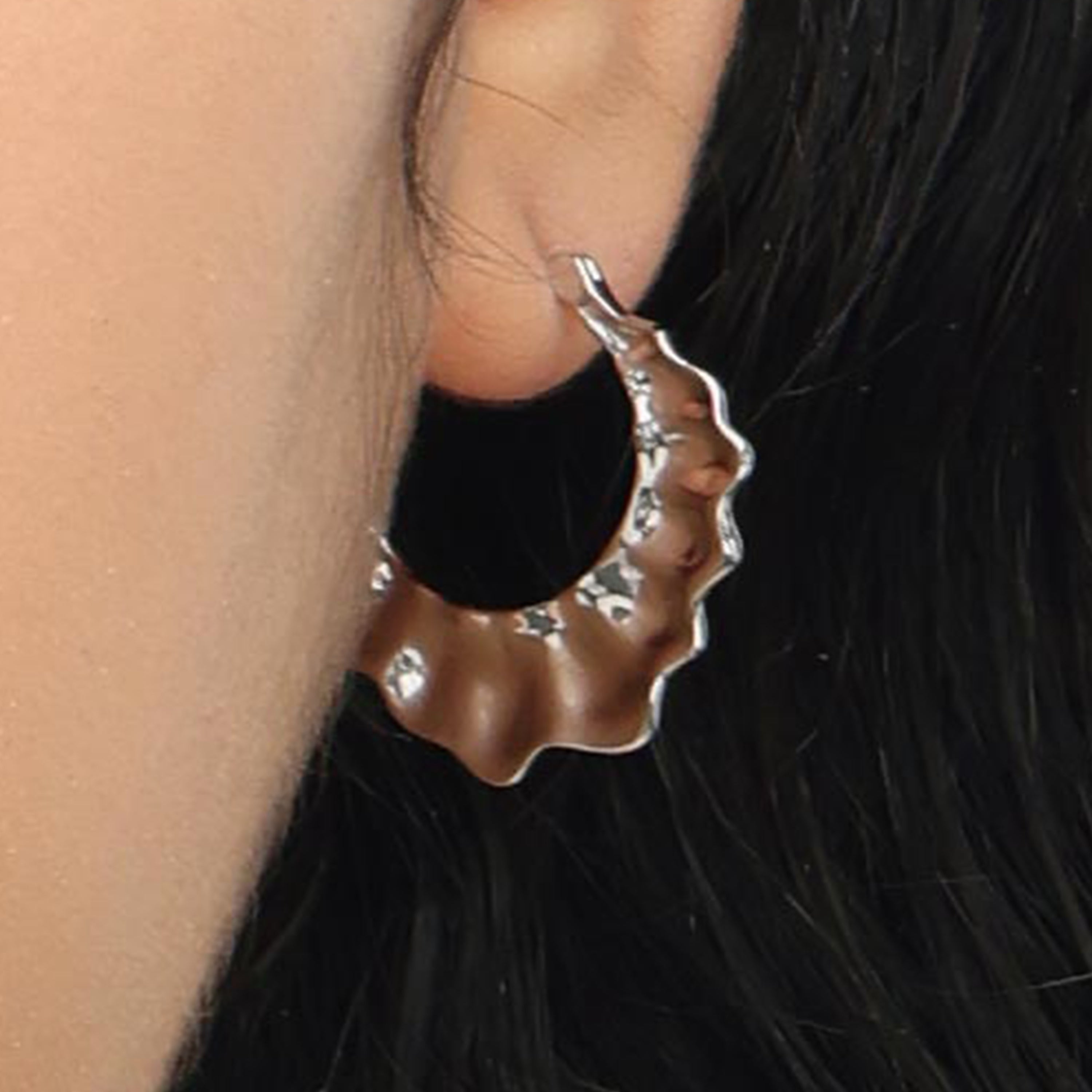 RSNY pleated earrings