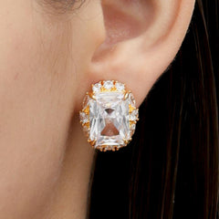 RSNY Princess Square Earrings