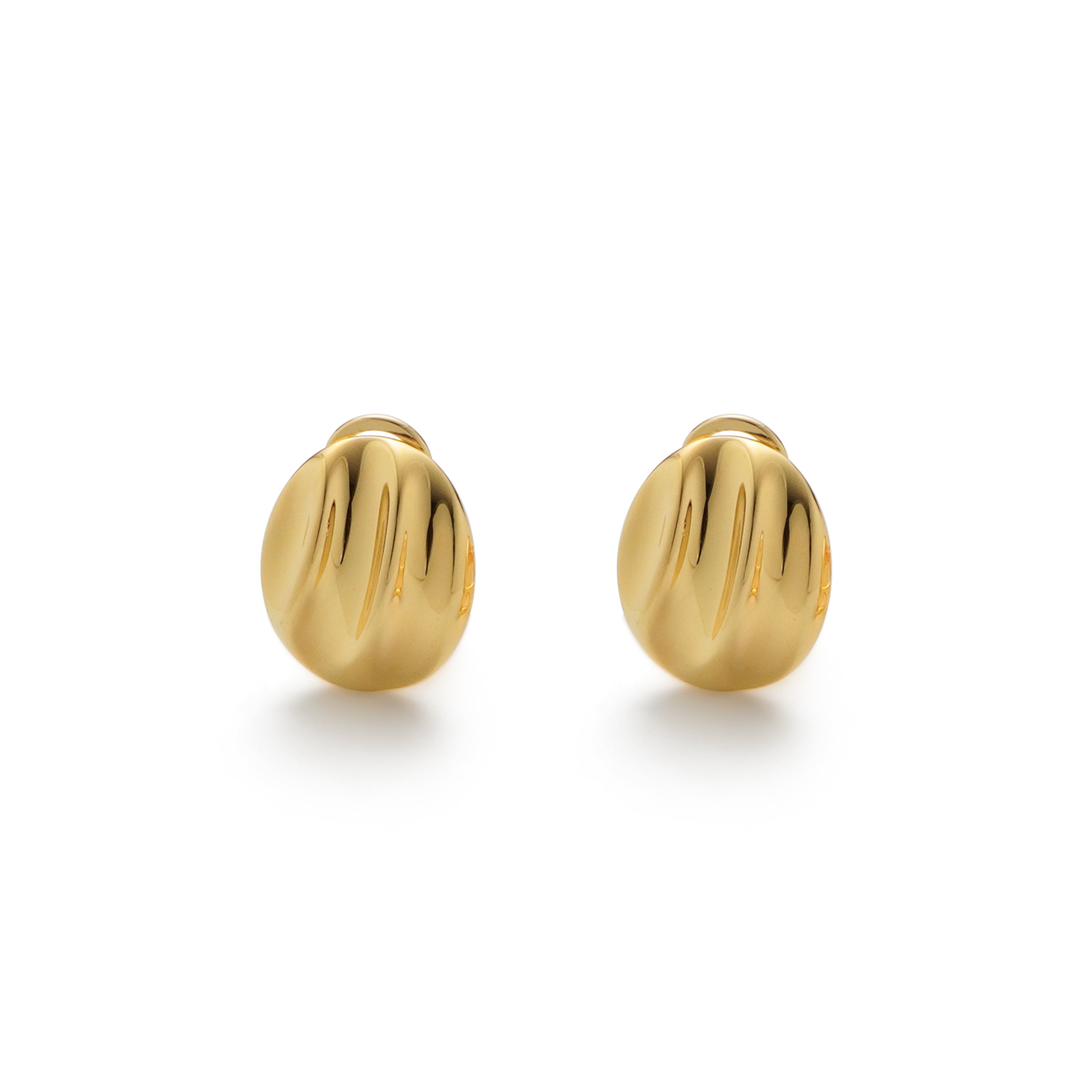 RSNY simple Roman stud earrings