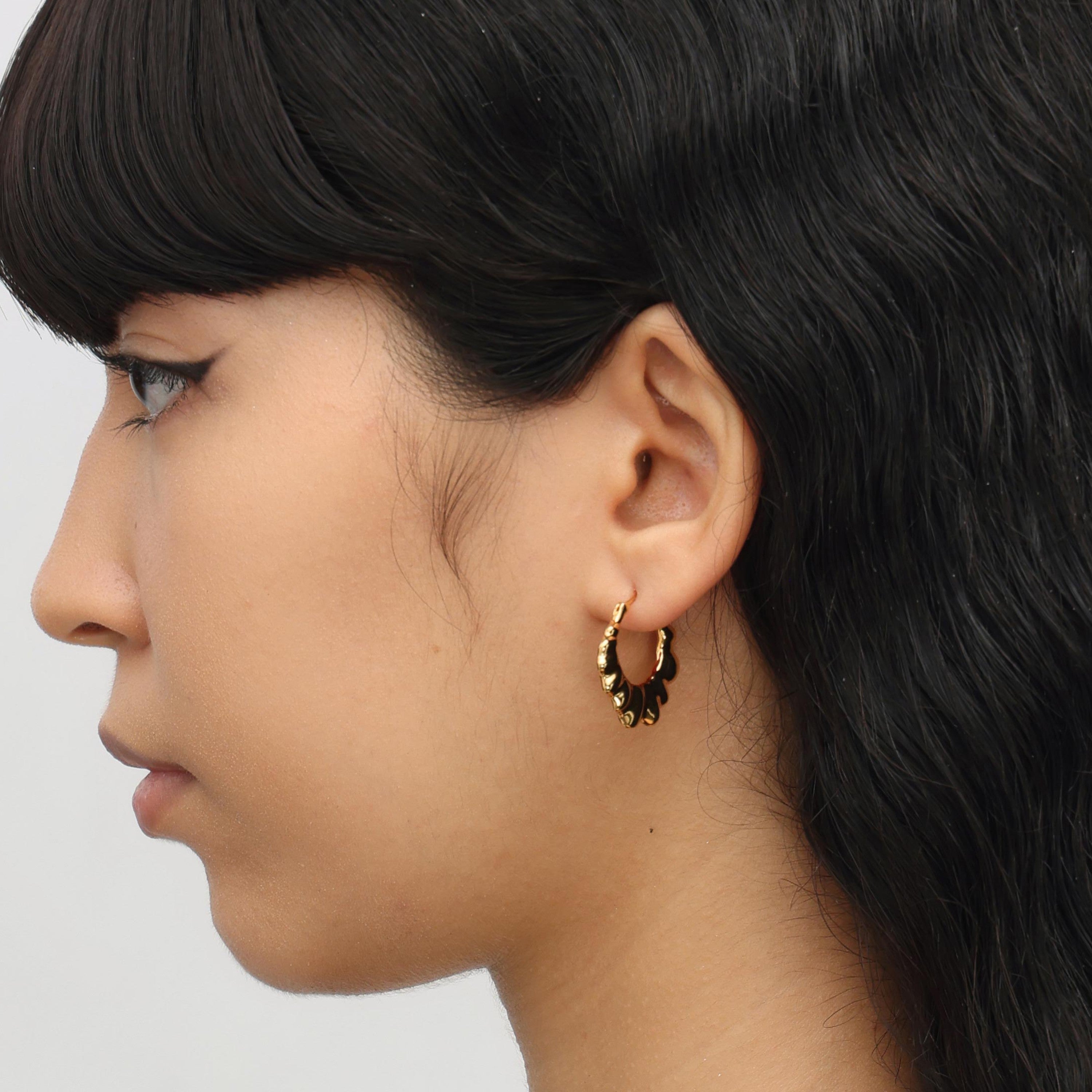 RSNY pleated earrings