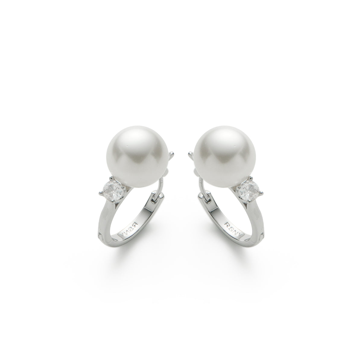 RSNY pearl ring earrings