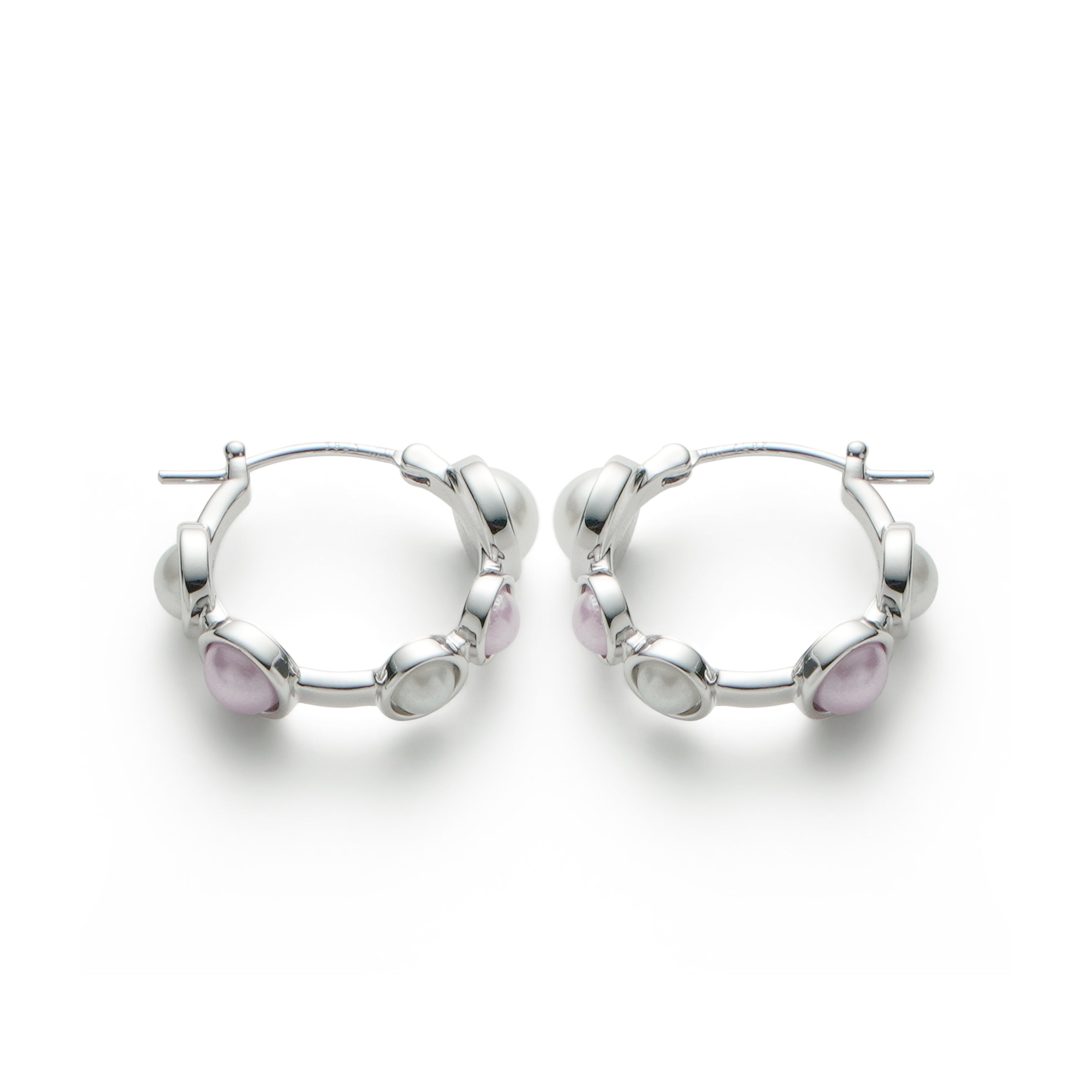 RSNY irregular pearl earrings