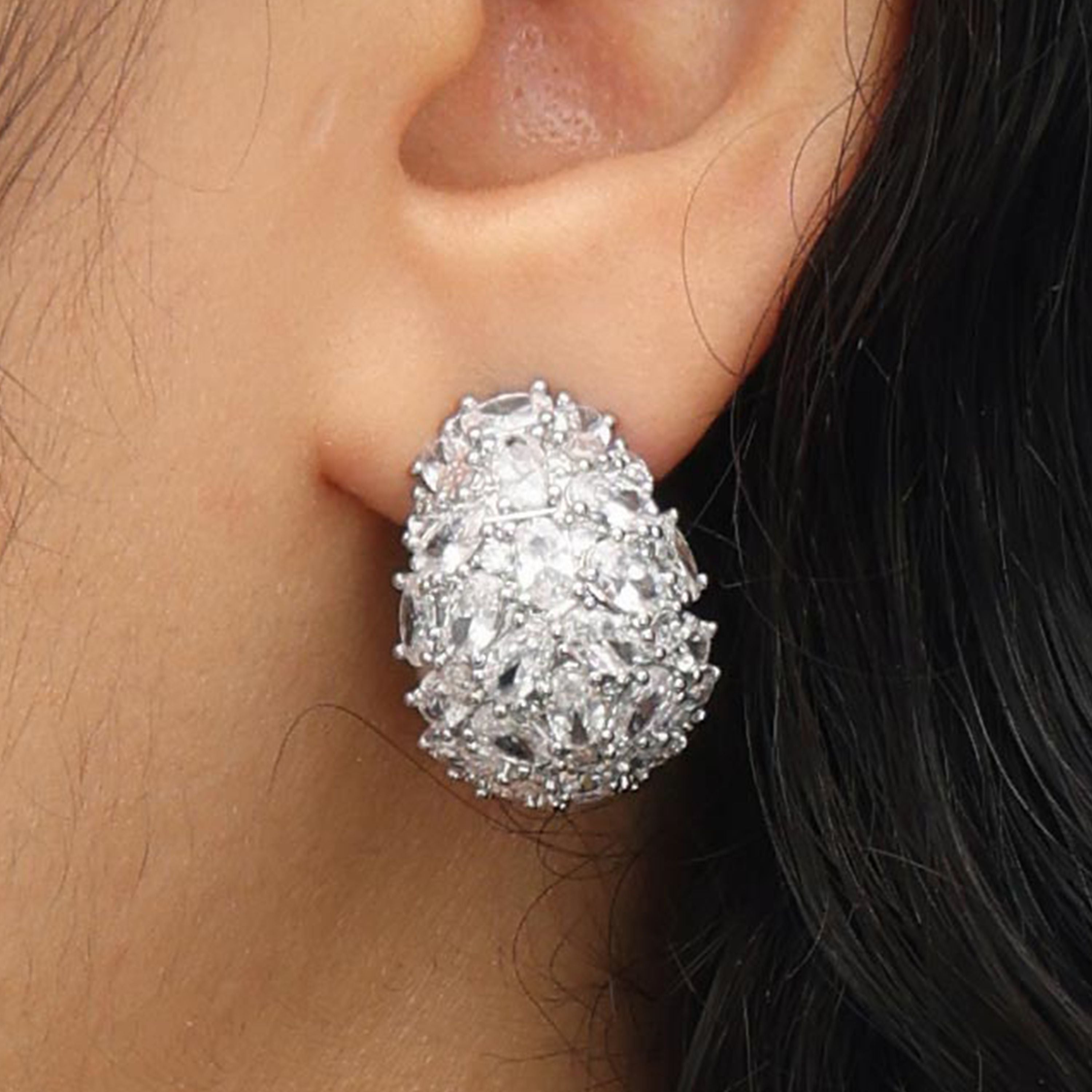 RSNY Diamond Stud Earrings