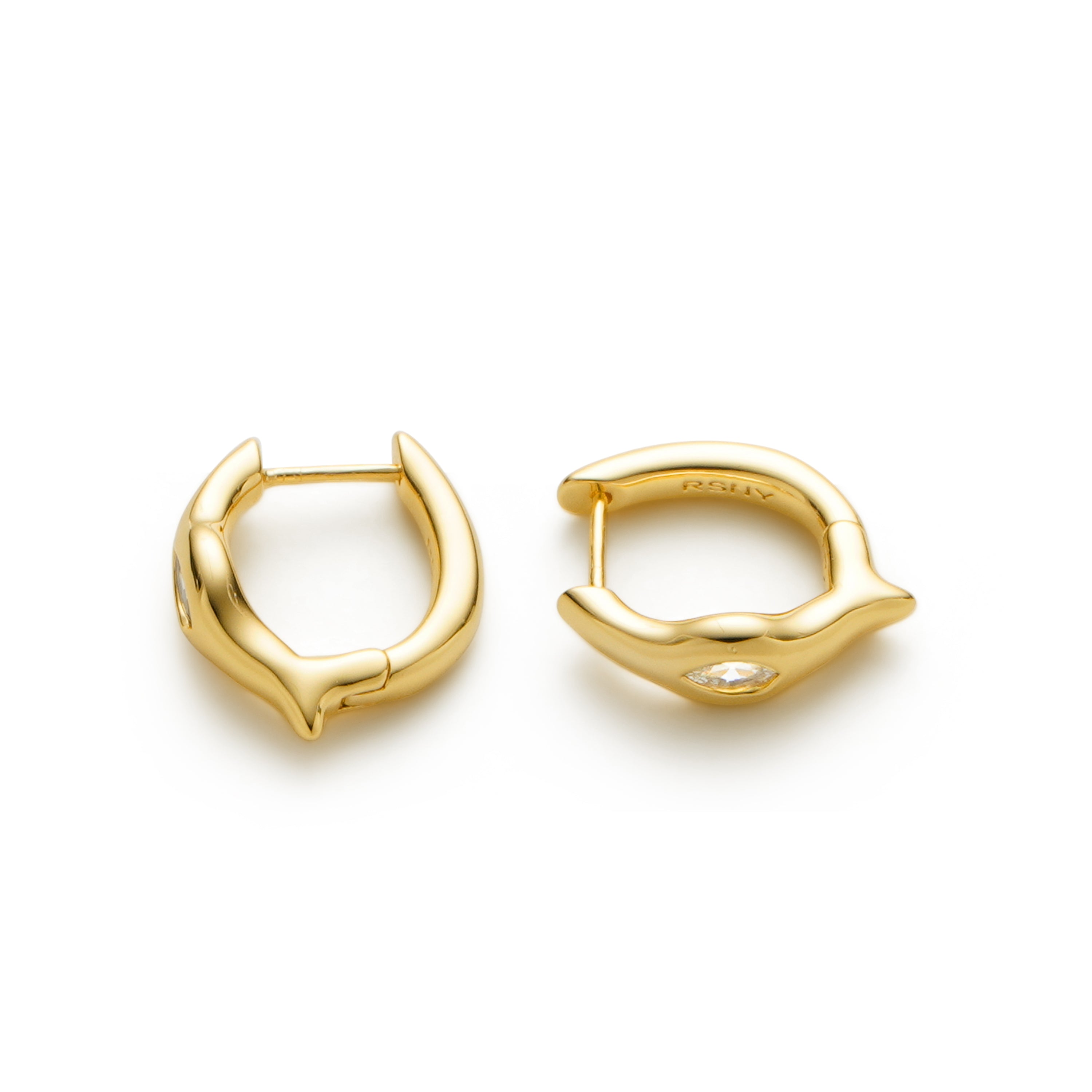 RSNY streamlined earrings