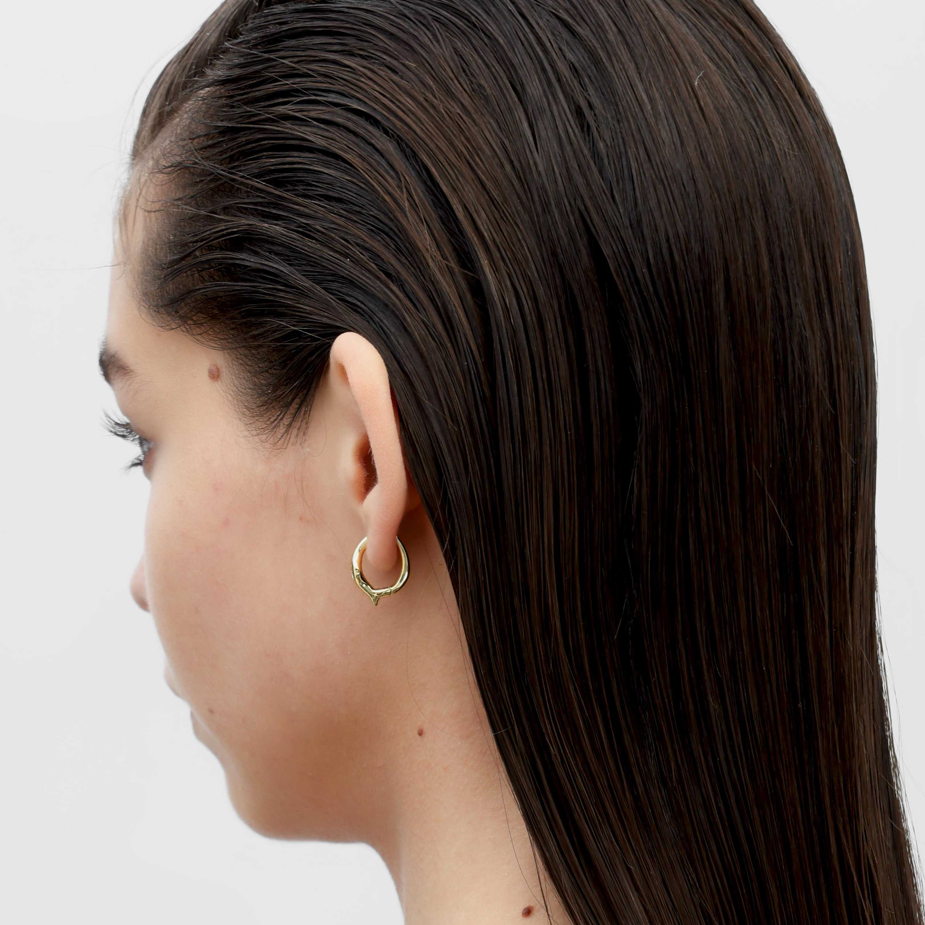 RSNY streamlined earrings