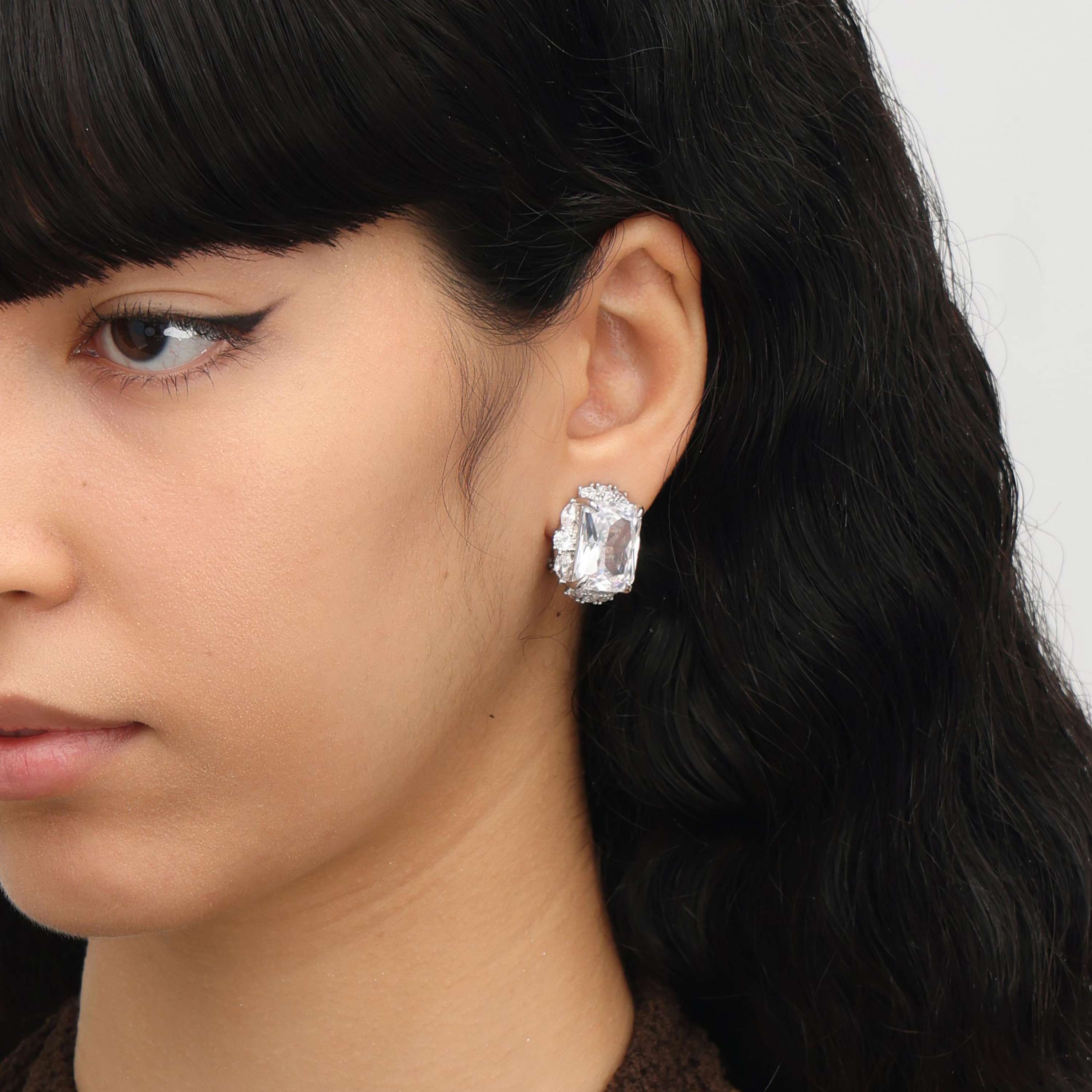 RSNY Princess Square Earrings