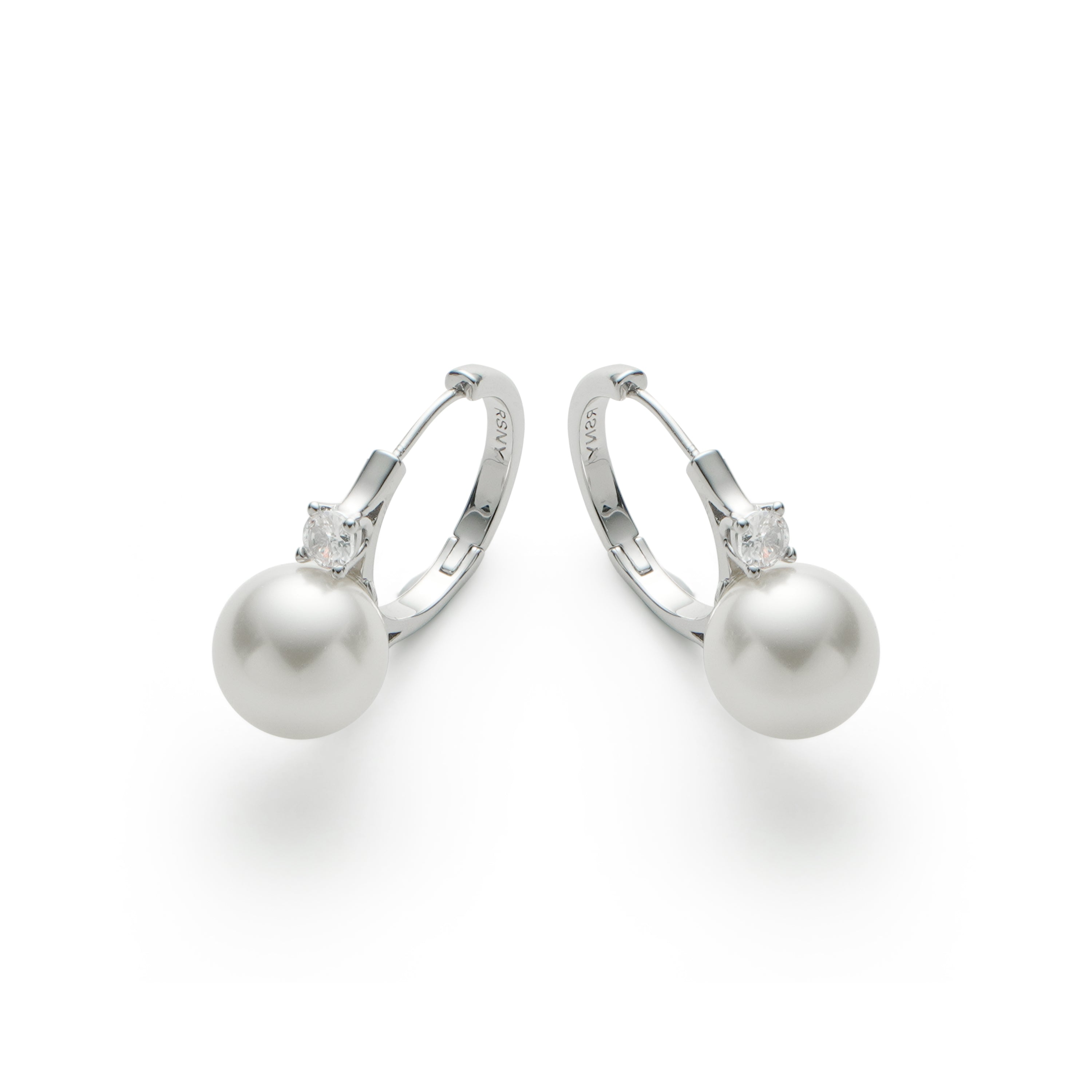 RSNY pearl ring earrings