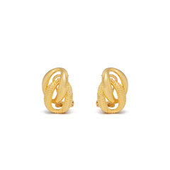 RSNY chain shaped earrings