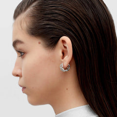 RSNY simple chain earrings