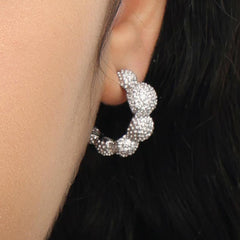 RSNY Shiny Ball Earrings