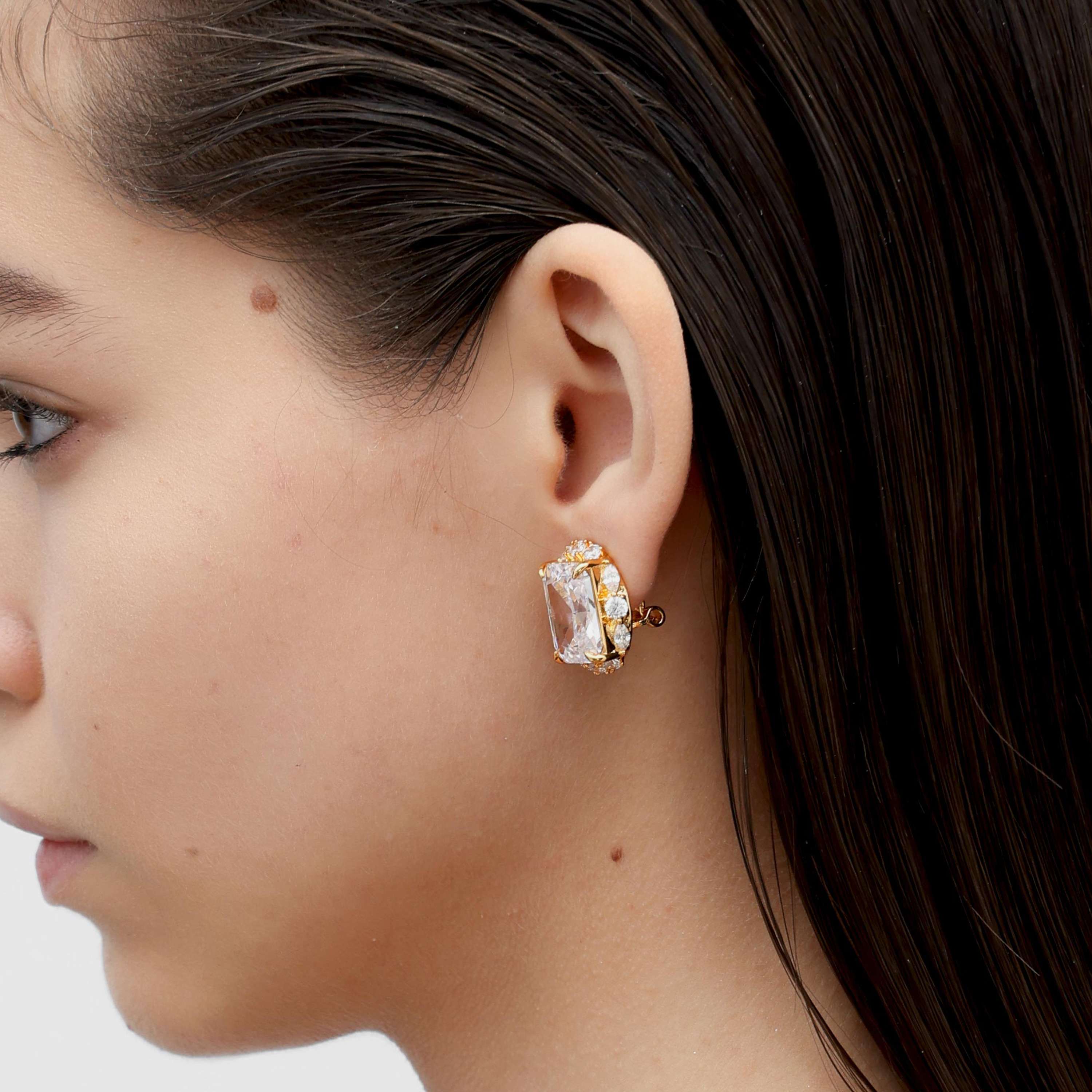 RSNY Princess Square Earrings