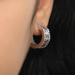 RSNY Diamond Line Earrings