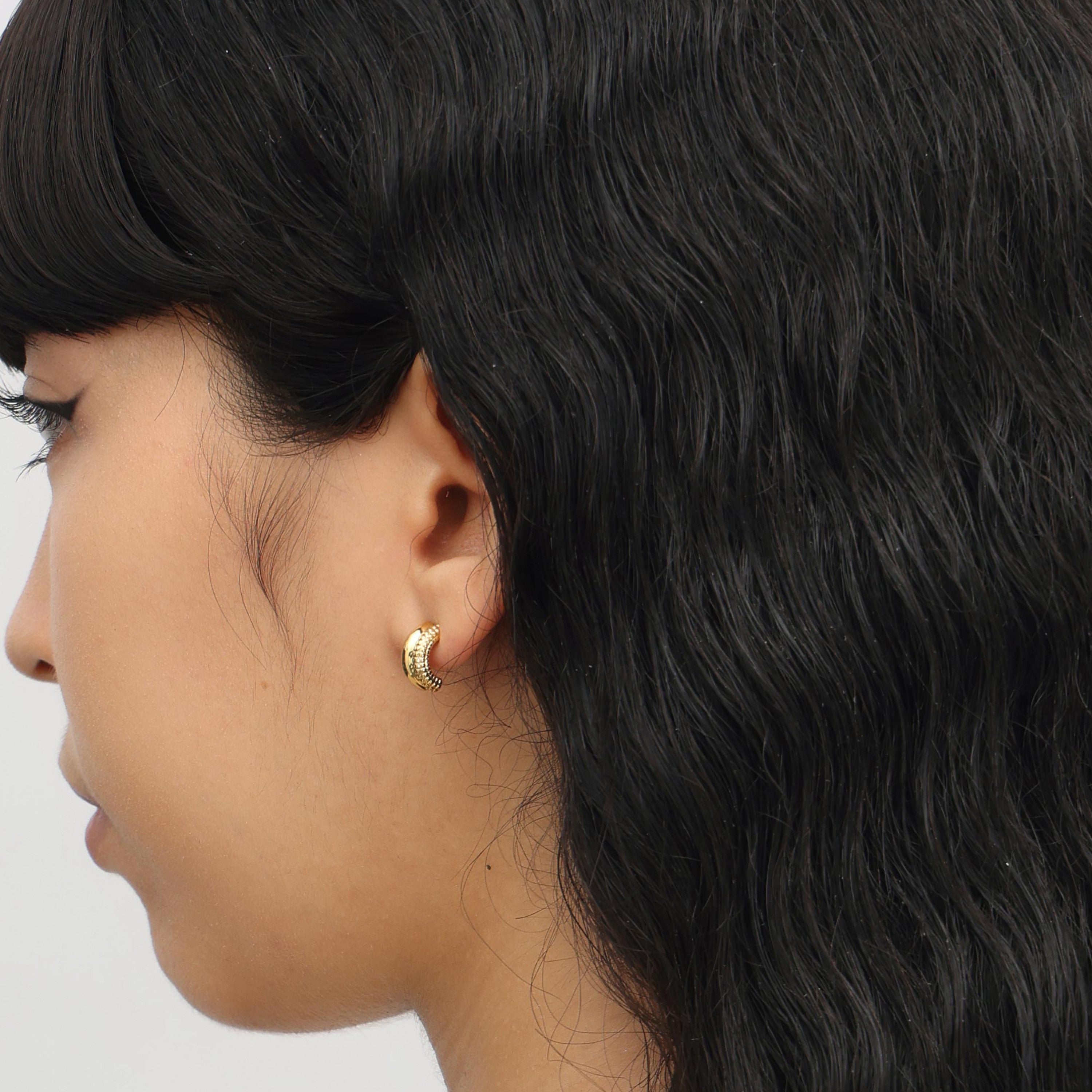 RSNY simple line earrings