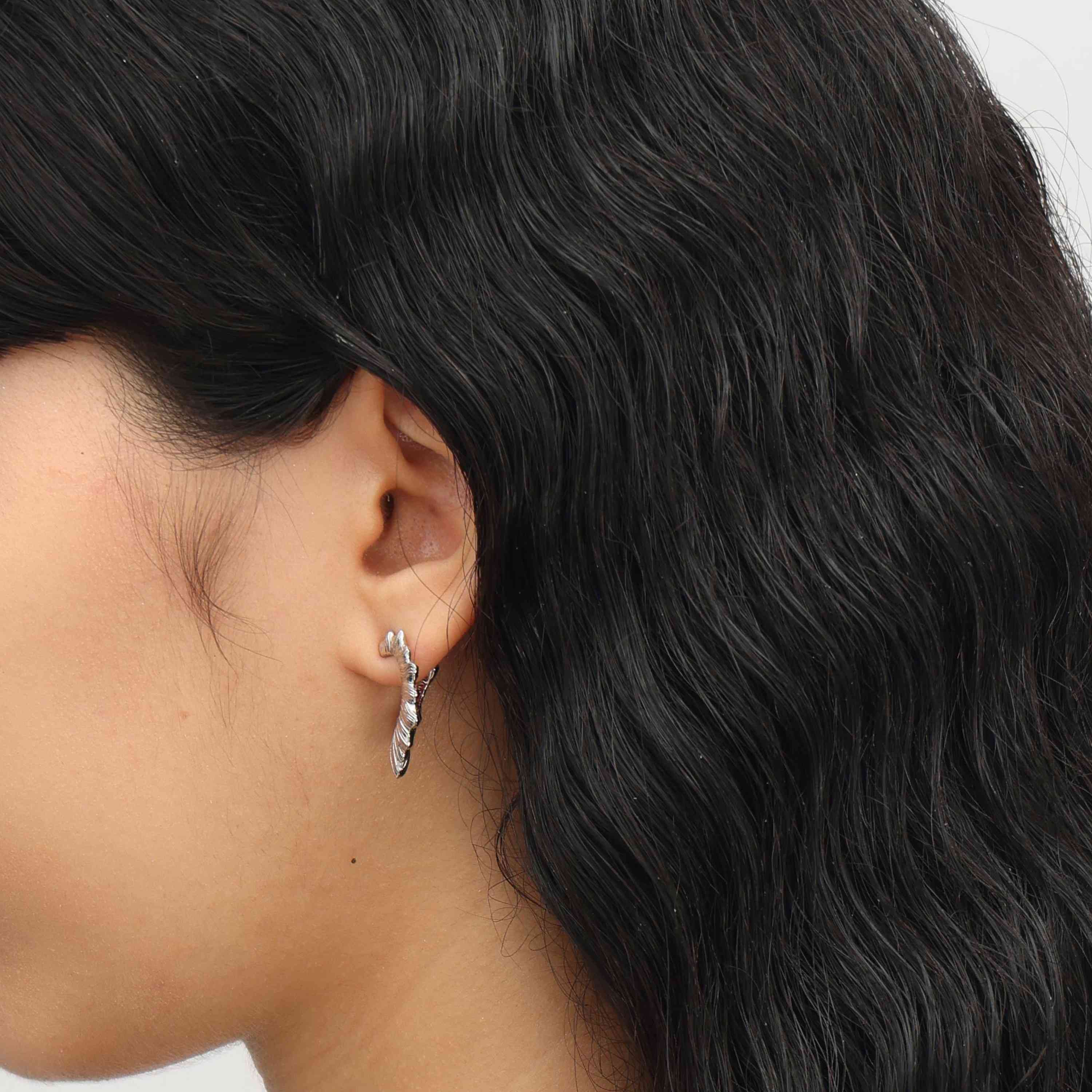 RSNY pleated earrings