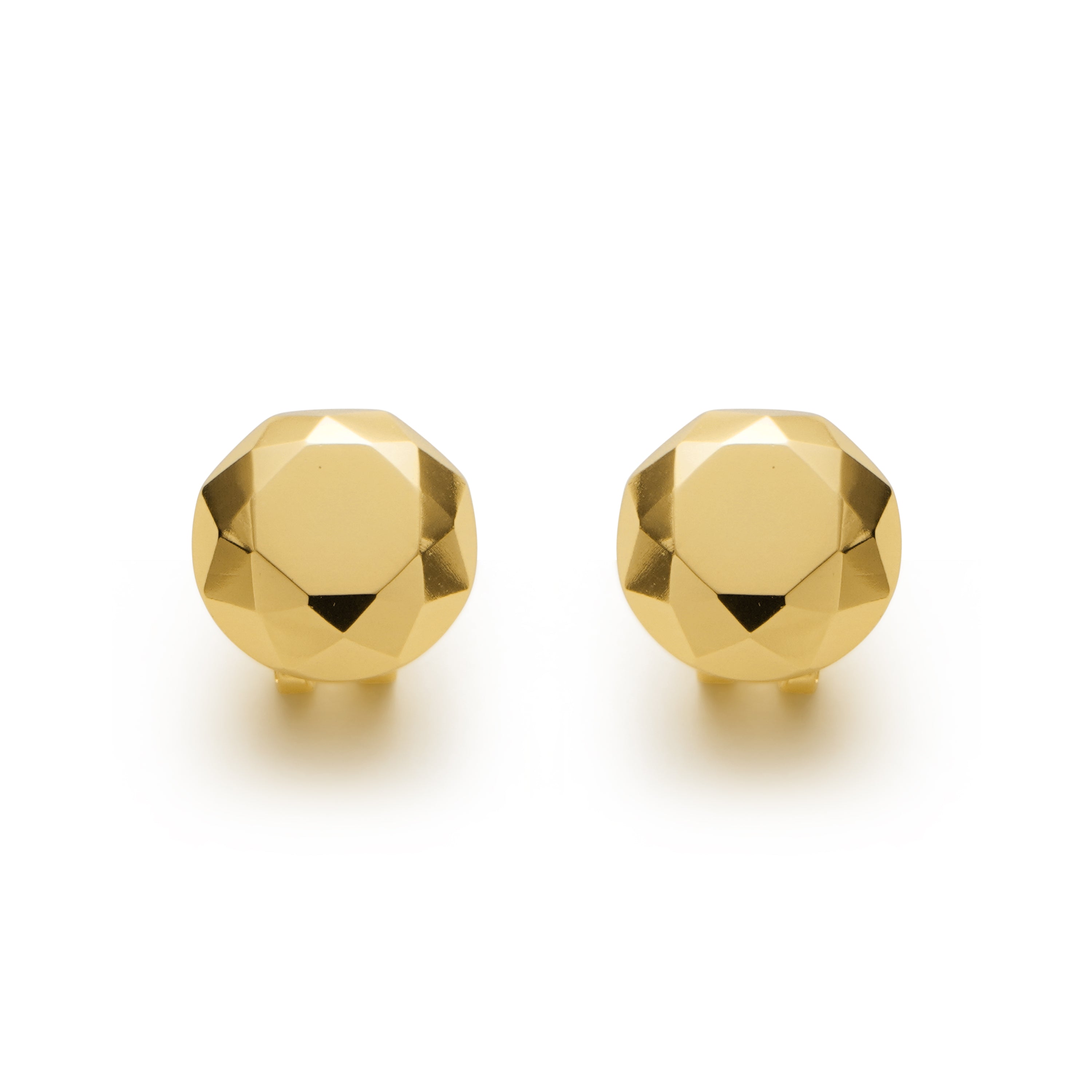 RSNY round diamond cut stud earrings