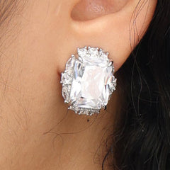 RSNY Princess Square Earrings