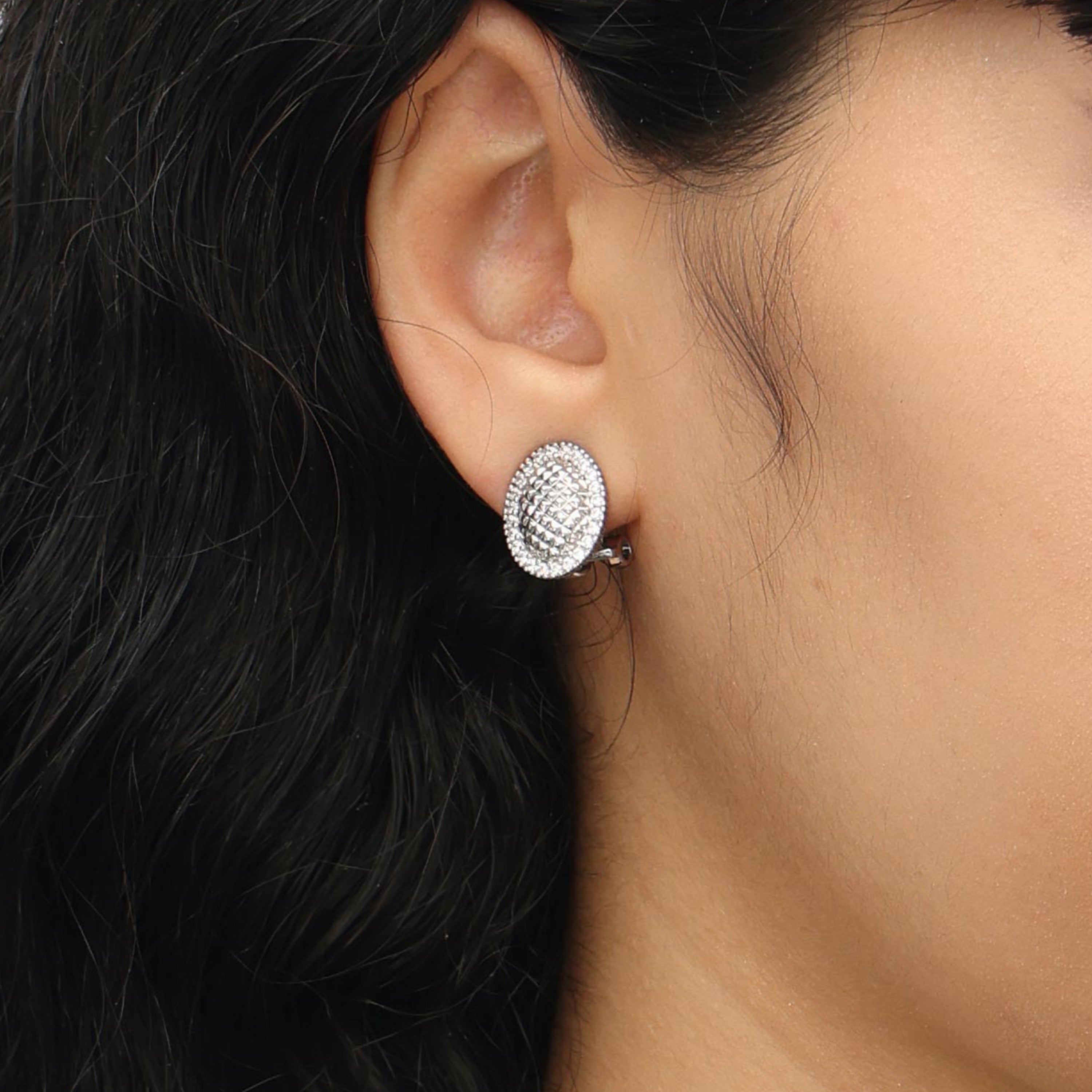 RSNY Diamond Egg Earrings