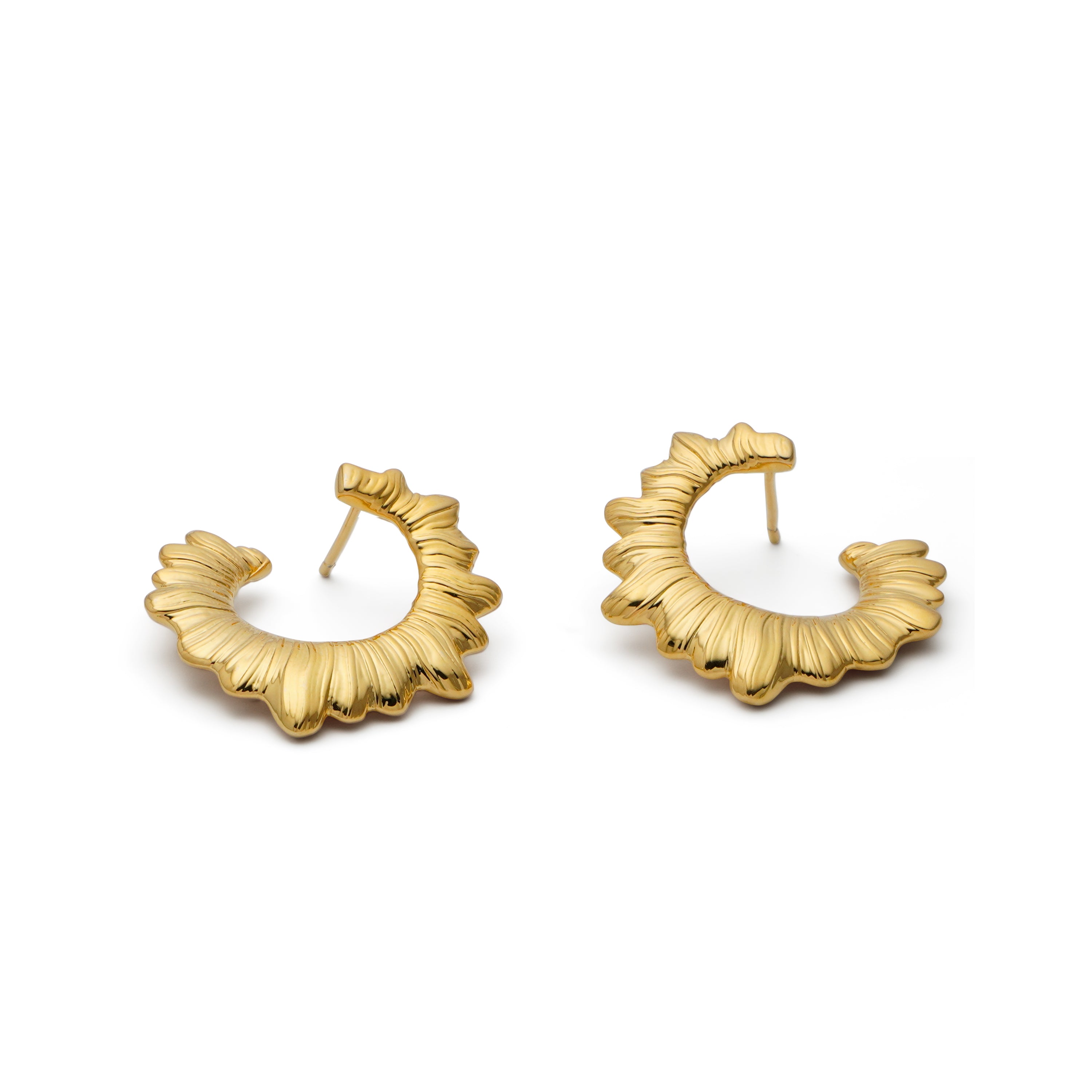 RSNY pleated earrings