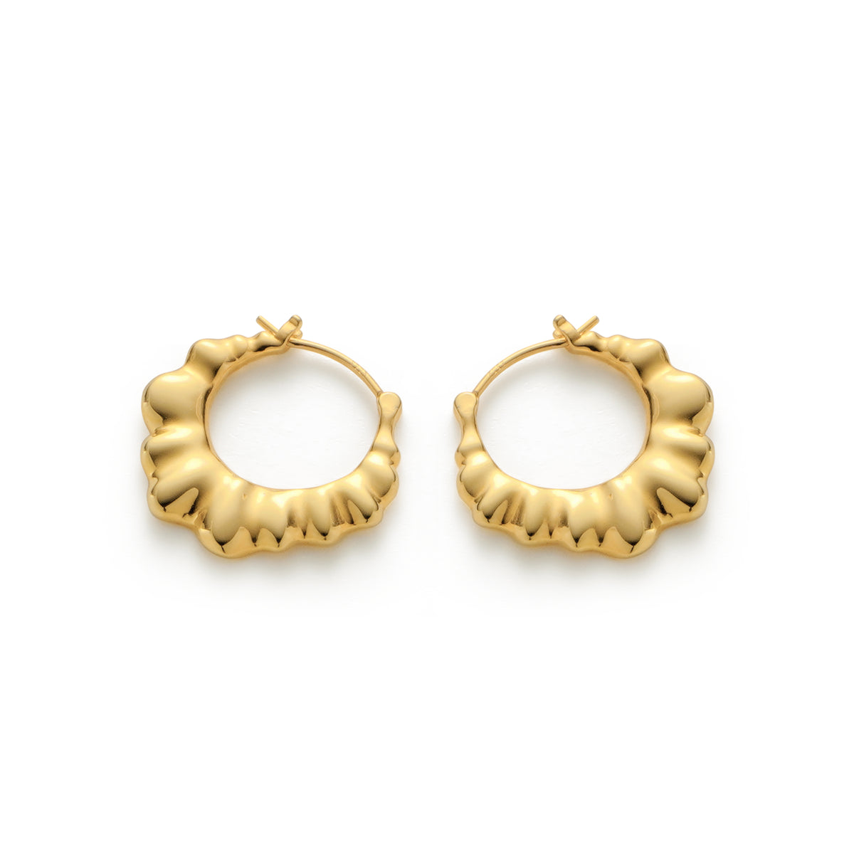 RSNY pleated earrings