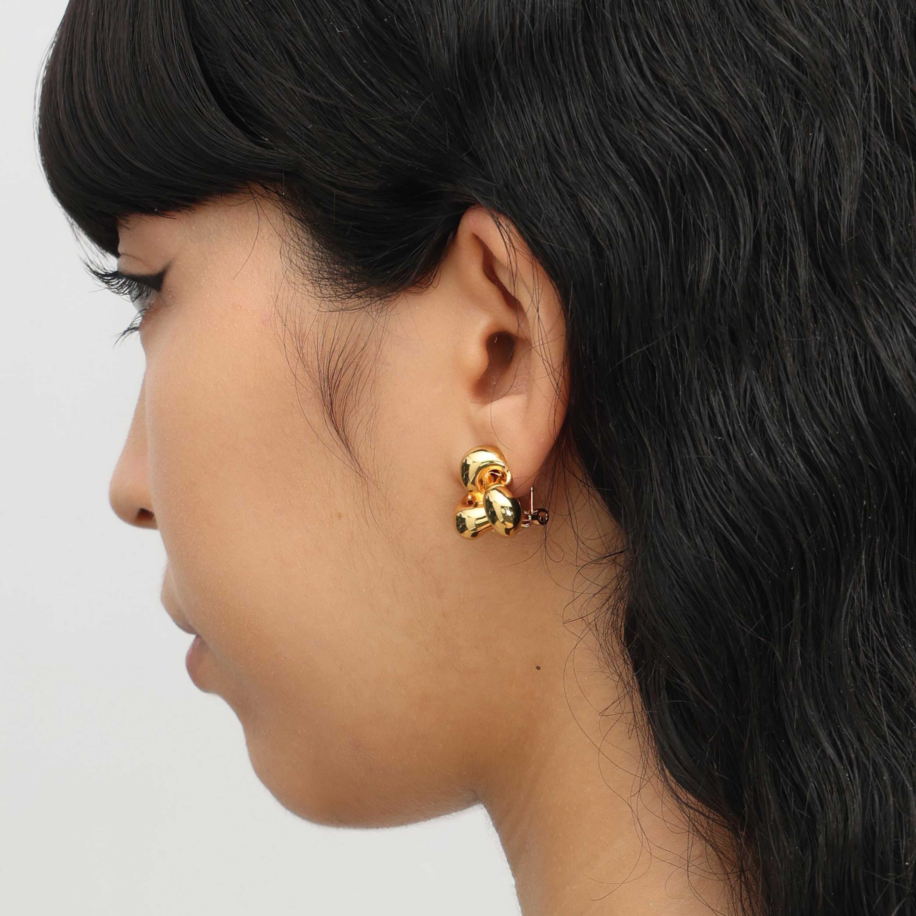 RSNY Geometric Stud Earrings