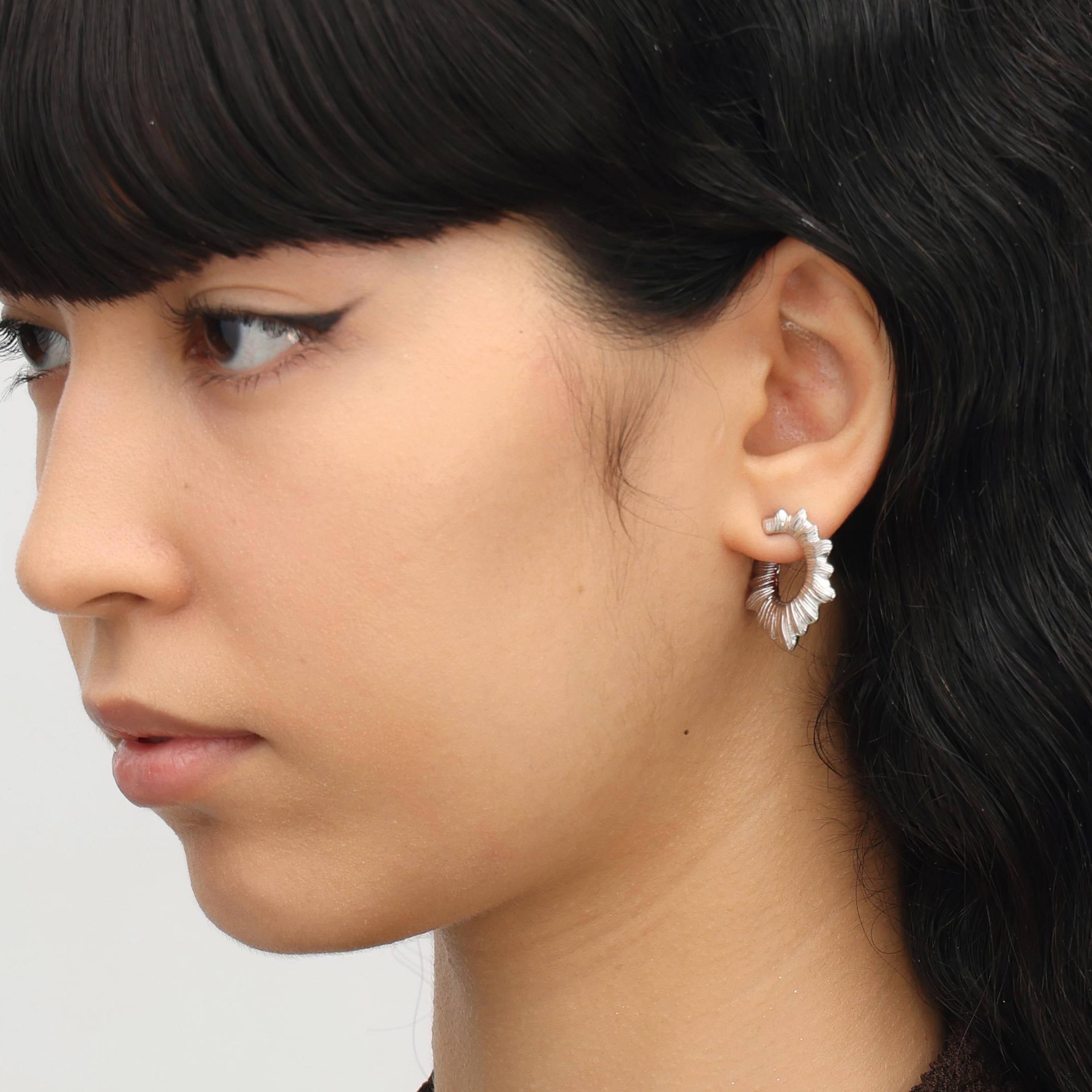 RSNY pleated earrings