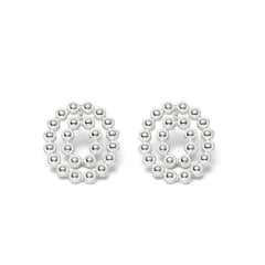 RSNY round ring smart stud earrings