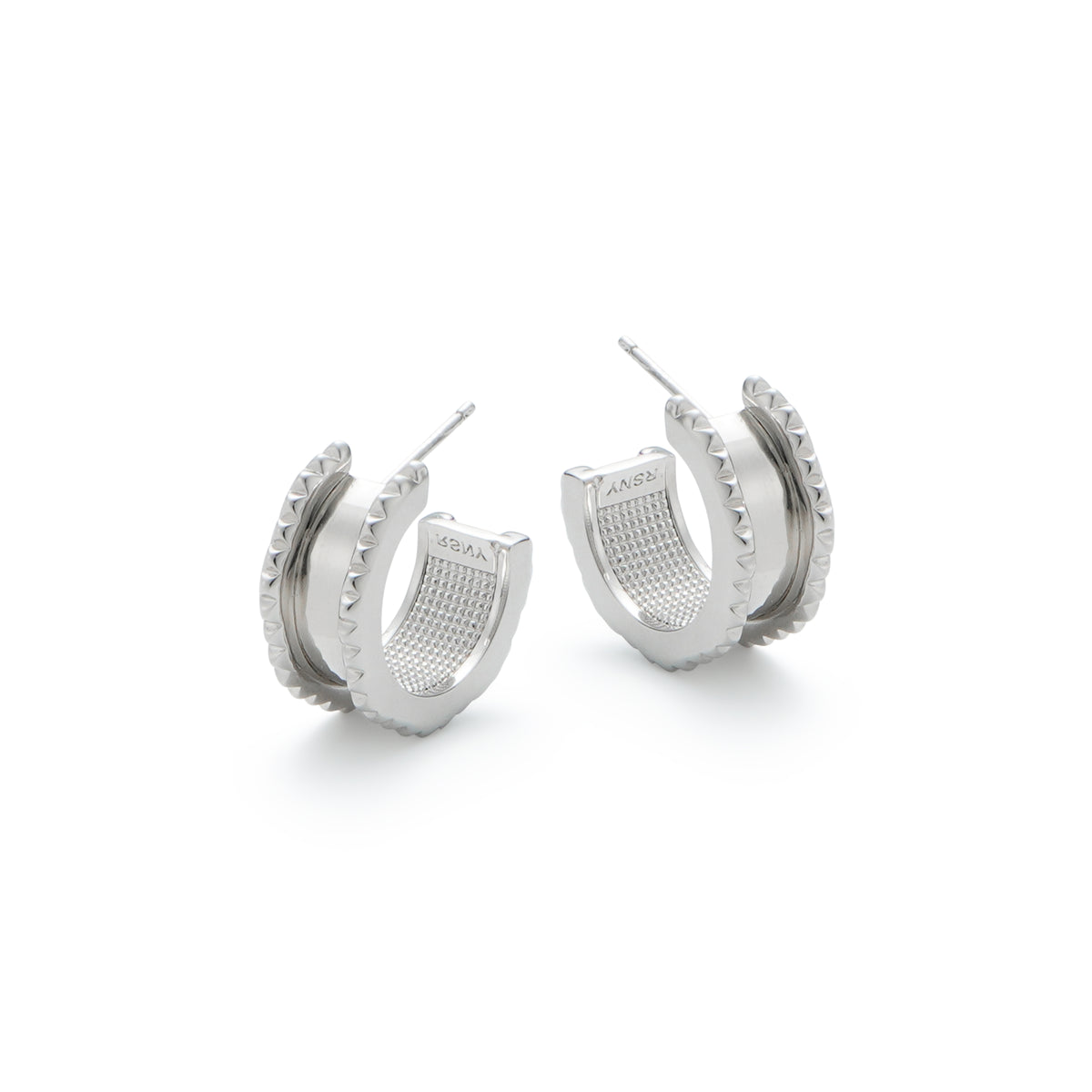 RSNY Diamond Line Earrings