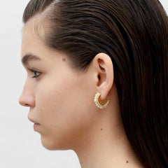 RSNY pearl earrings