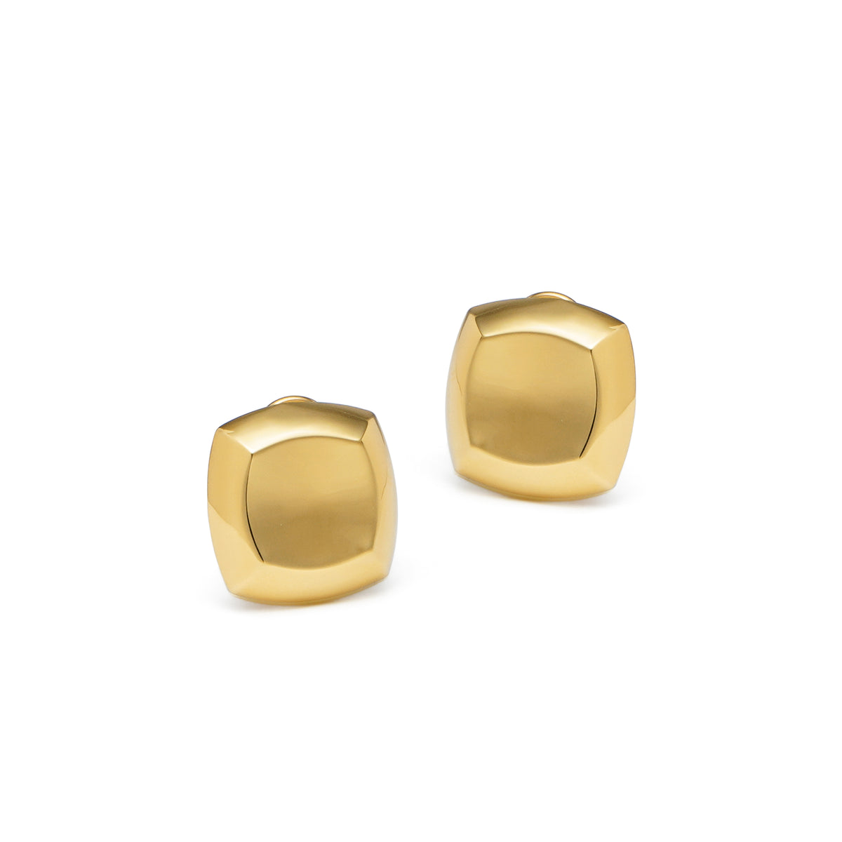 RSNY square diamond stud earrings