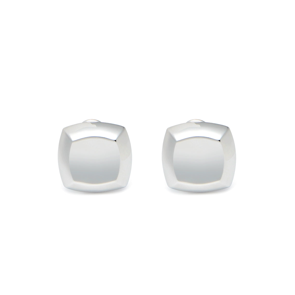 RSNY square diamond stud earrings