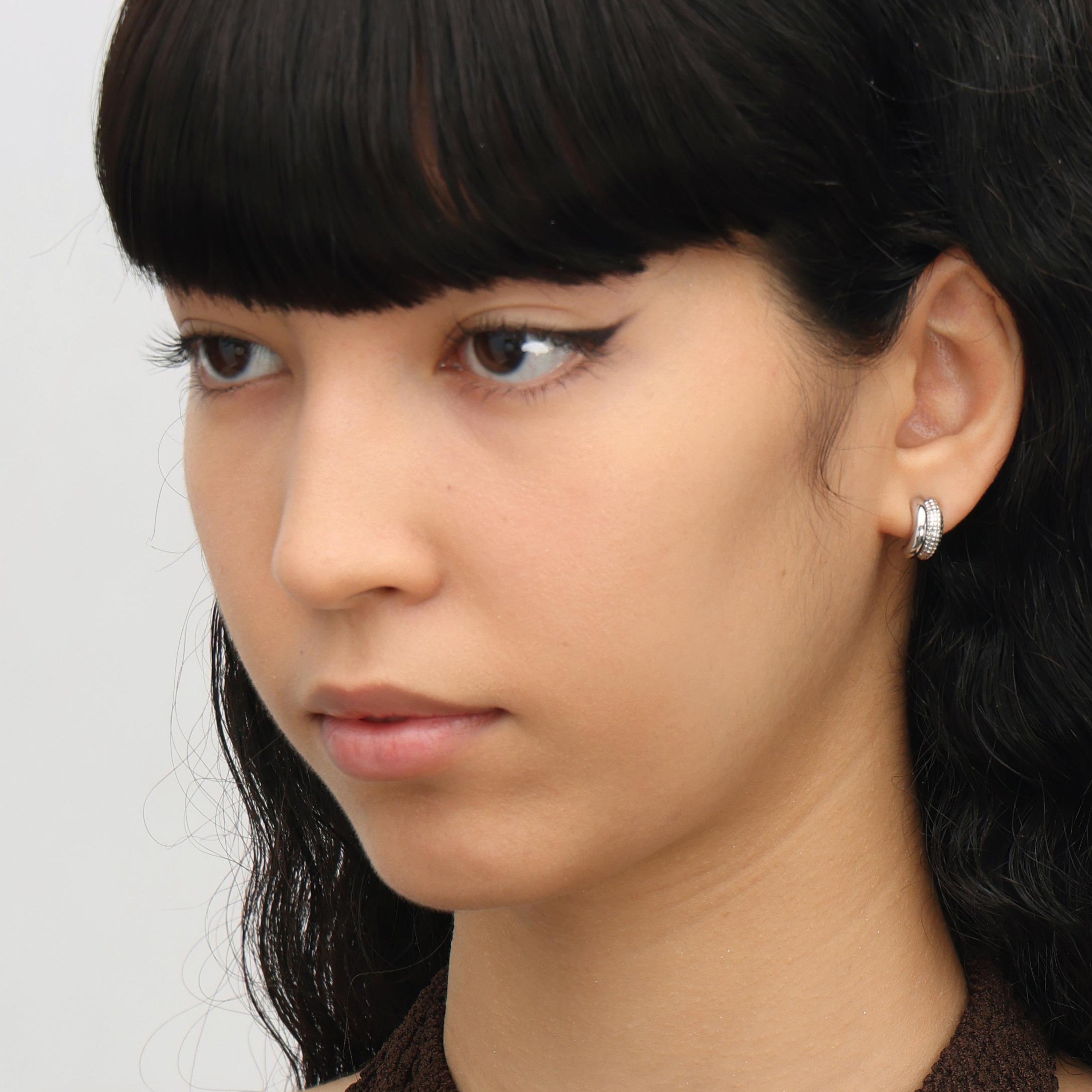 RSNY simple line earrings