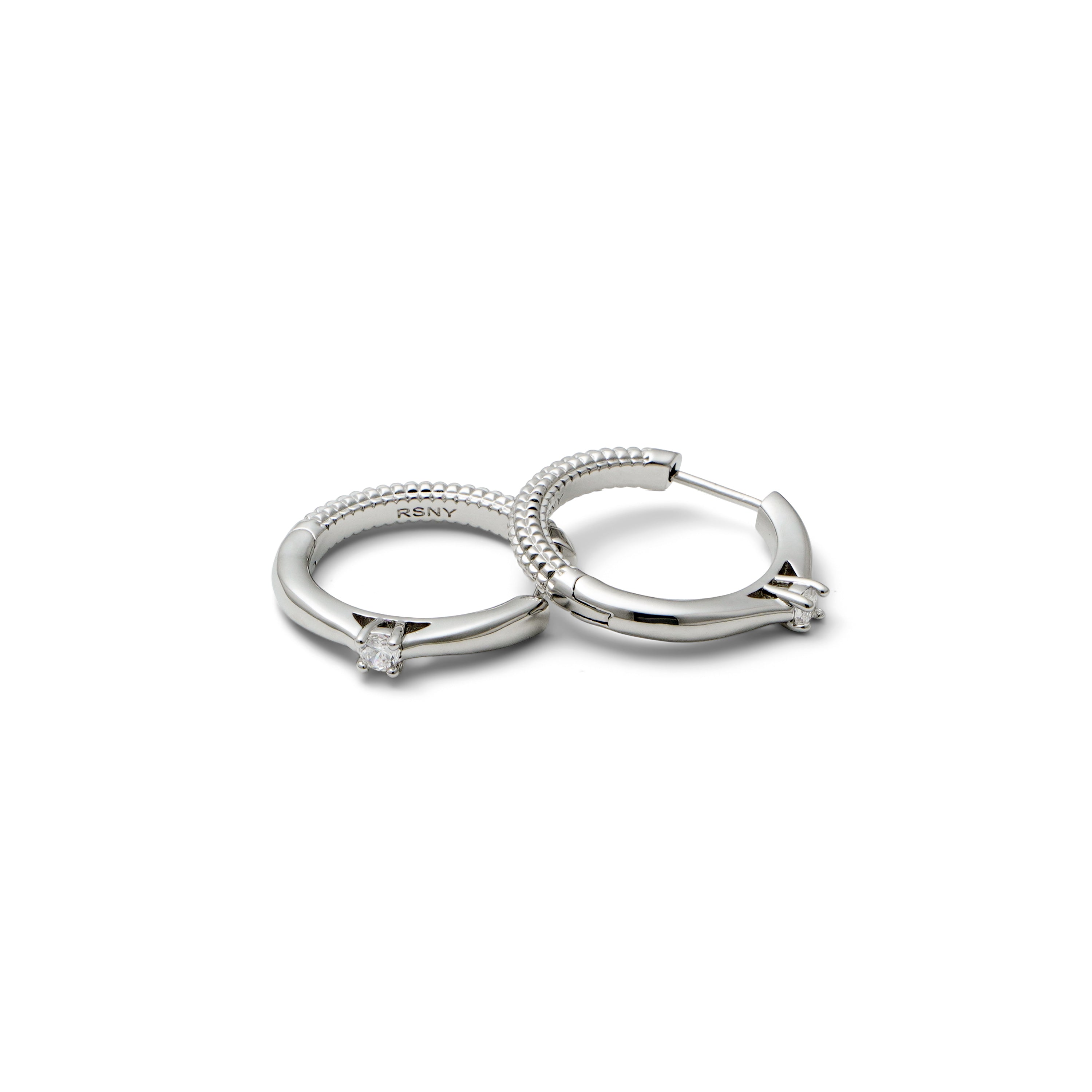 RSNY ring shape earrings