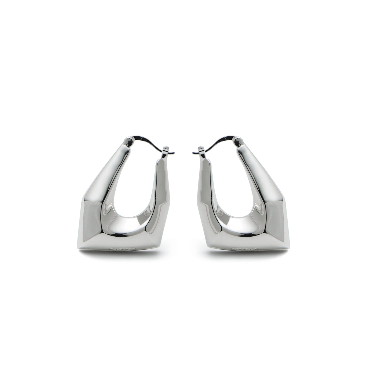 RSNY Shaped Diamond Line Earrings