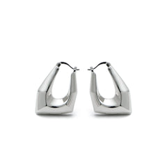 RSNY Shaped Diamond Line Earrings