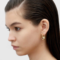 RSNY Diamond Textured Earrings