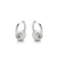 RSNY Diamond Textured Earrings