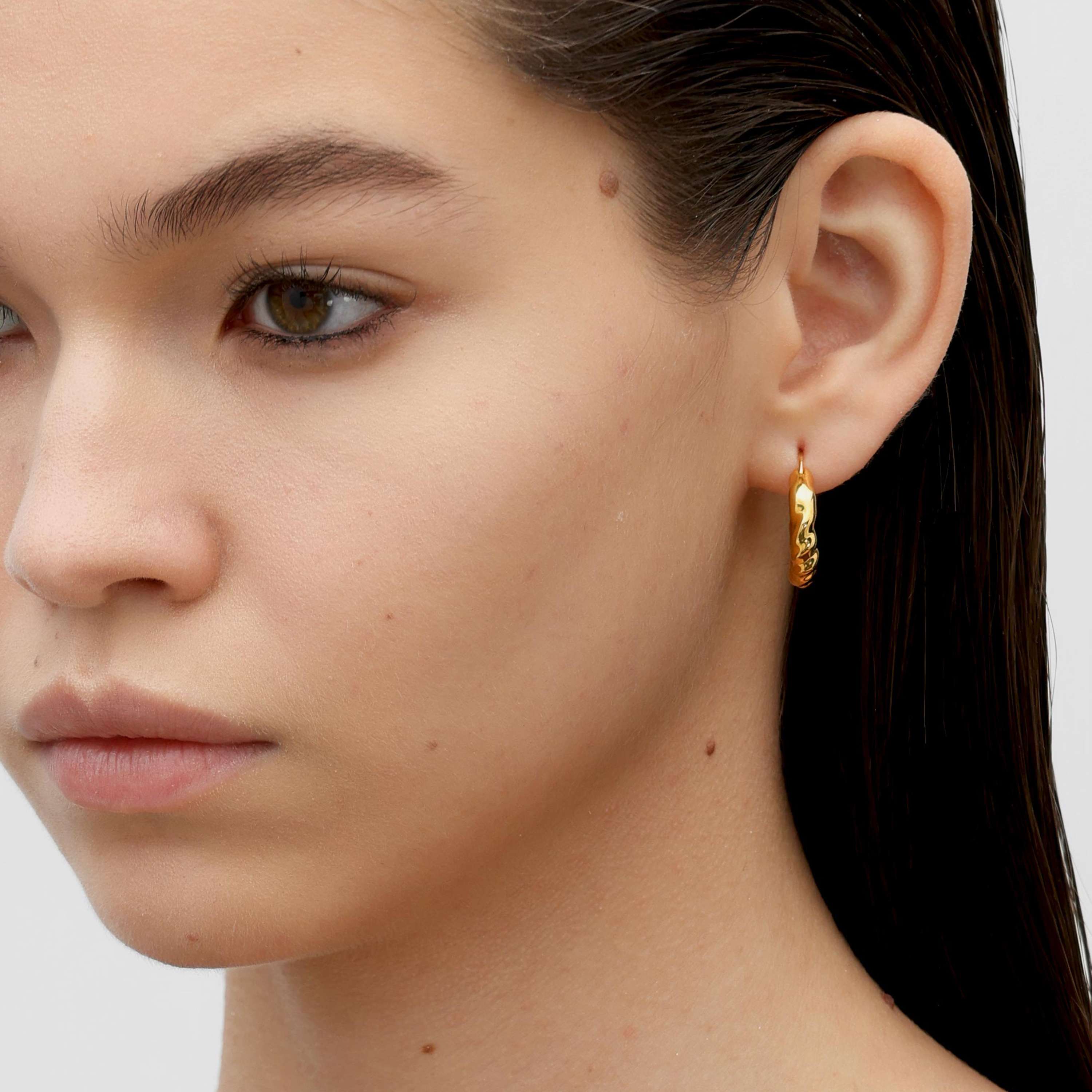 RSNY abstract line earrings