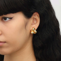 RSNY Geometric Stud Earrings