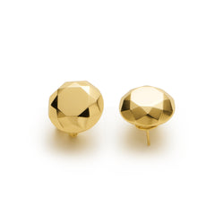 RSNY round diamond cut stud earrings