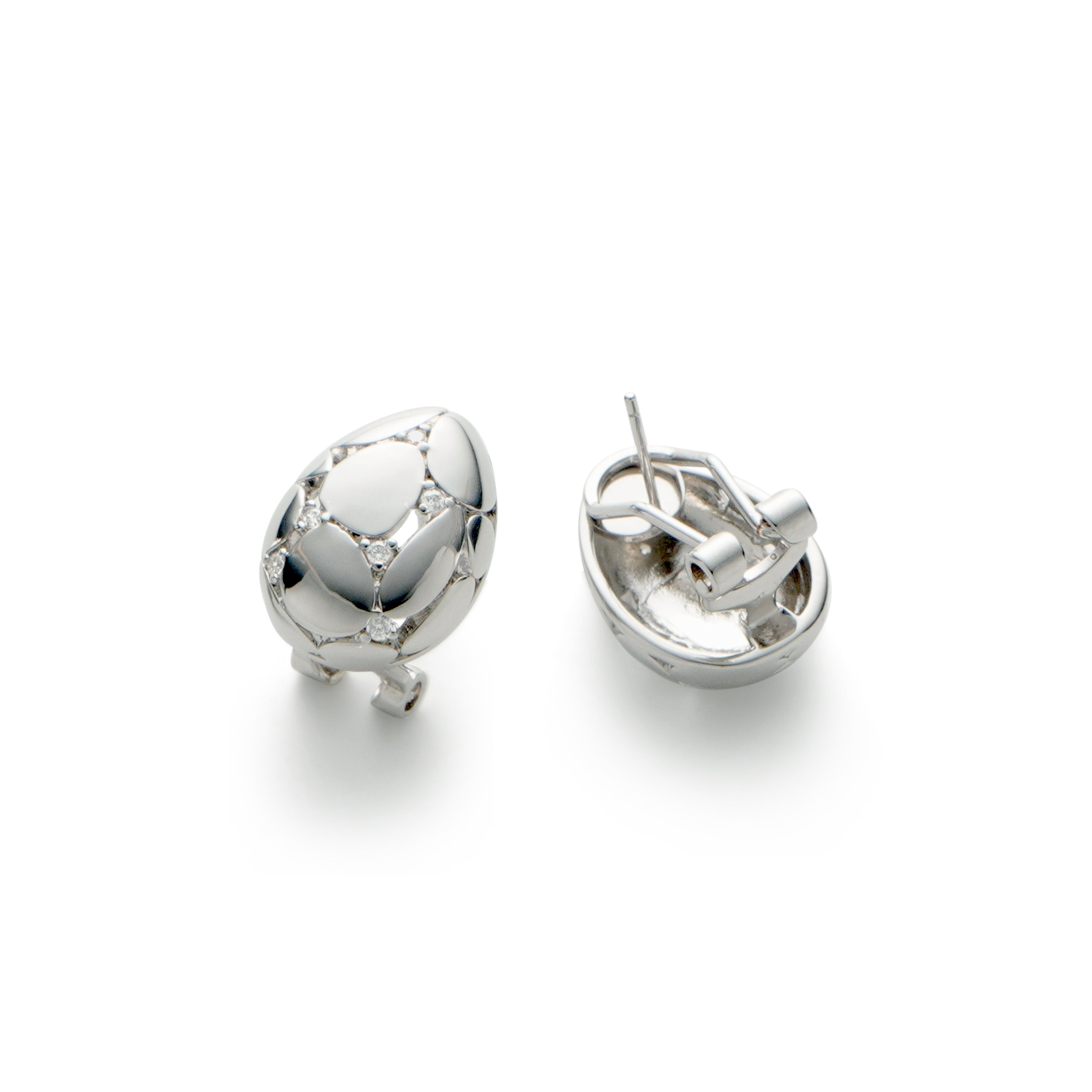 RSNY Diamond Stud Earrings