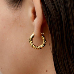 RSNY abstract line earrings