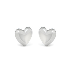 RSNY geometric love stud earrings