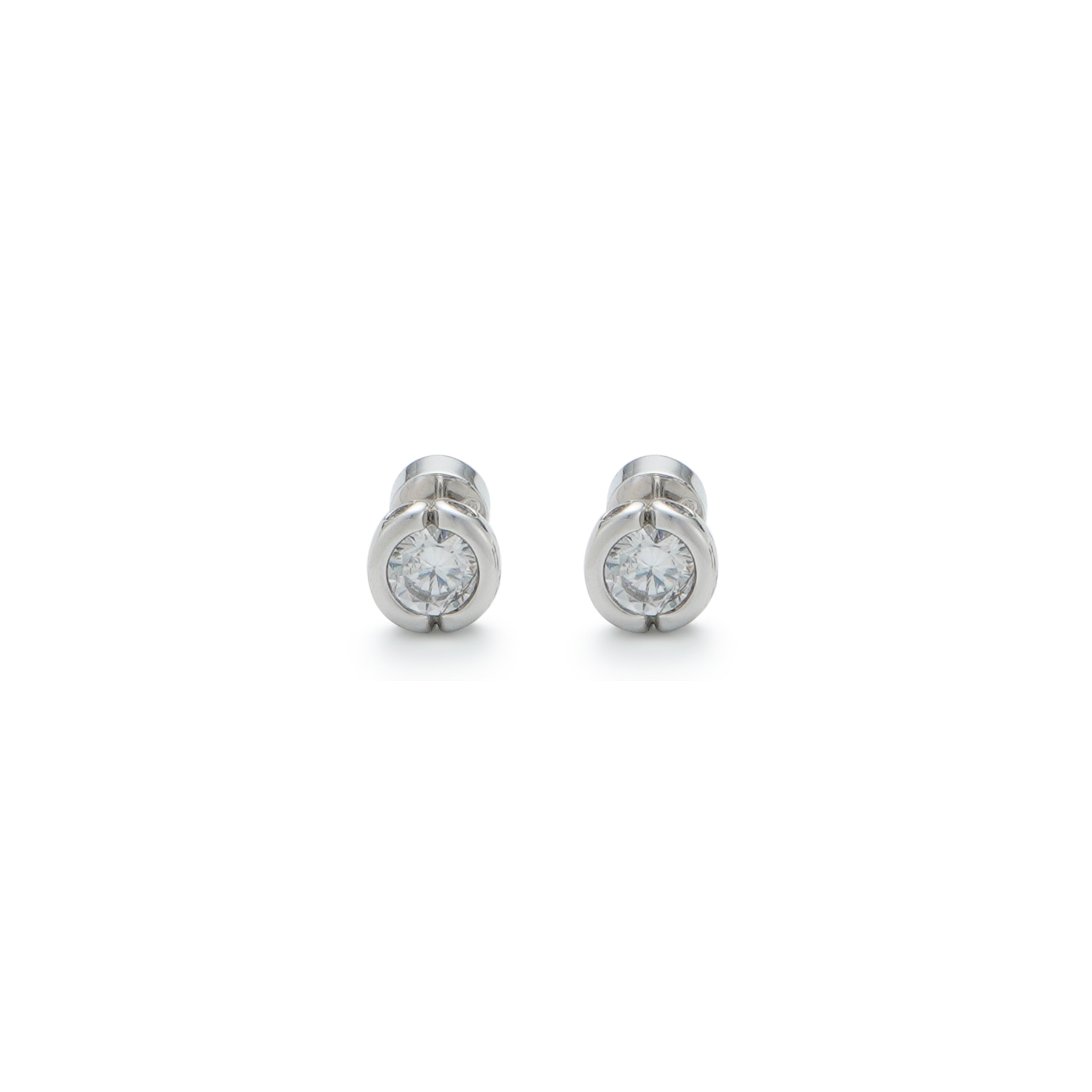 RSNY double head pearl stud earrings