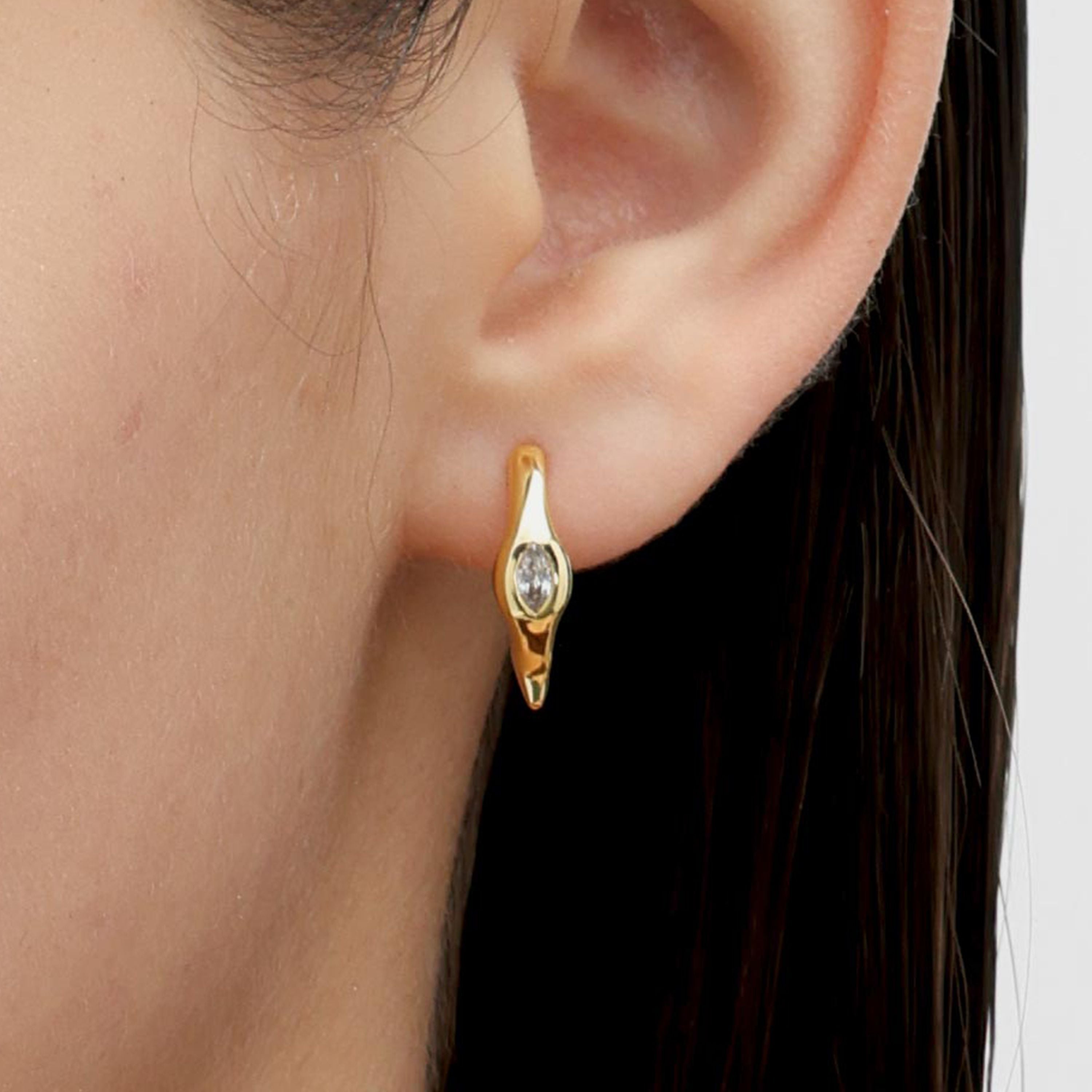 RSNY streamlined earrings