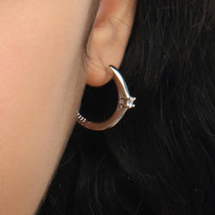 RSNY ring shape earrings