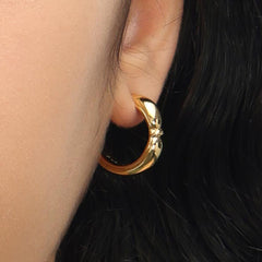 RSNY geometric earrings