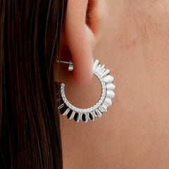 RSNY pleated earrings