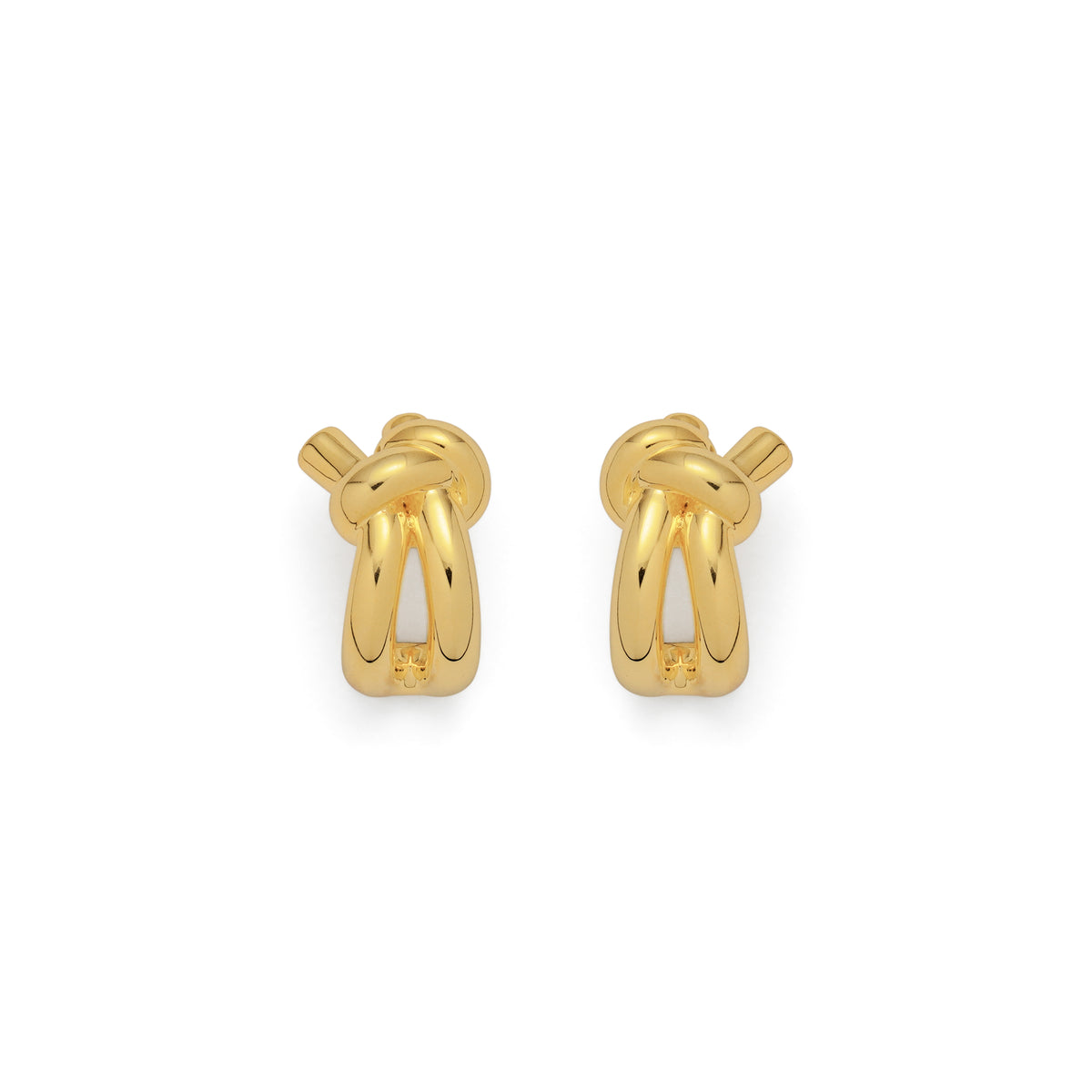 RSNY knot earrings