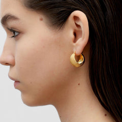 RSNY Diamond Geometric Earrings